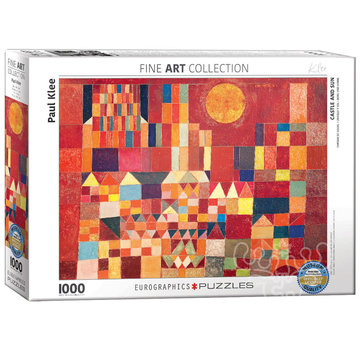 Eurographics Eurographics Fine Art Klee: Castle and Sun Puzzle 1000pcs