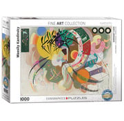 Eurographics Eurographics Kandinsky: Dominant Curve Puzzle 1000pcs