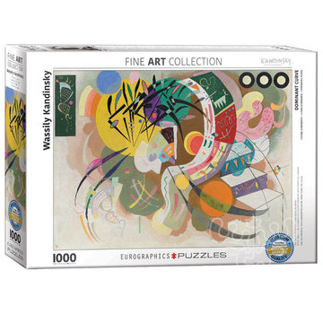 Eurographics Eurographics Fine Art Kandinsky: Dominant Curve Puzzle 1000pcs