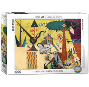 Eurographics Eurographics Fine Art Miro: The Tilled Field Puzzle 1000pcs