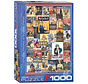 Eurographics Vintage: World War I & II Vintage Posters Puzzle 1000pcs