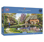 Gibsons Cottage by the Brook Puzzle 636pcs