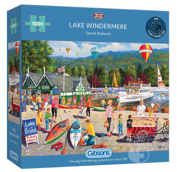 Gibsons Gibsons Lake Windermere Puzzle 1000pcs