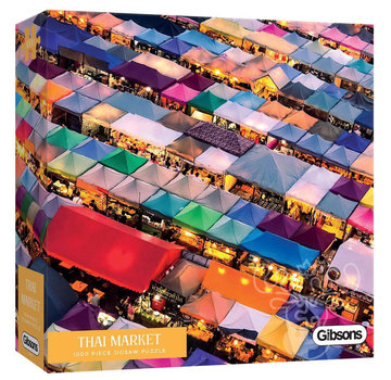 Gibsons Gibsons Thai Market Puzzle 1000pcs RETIRED
