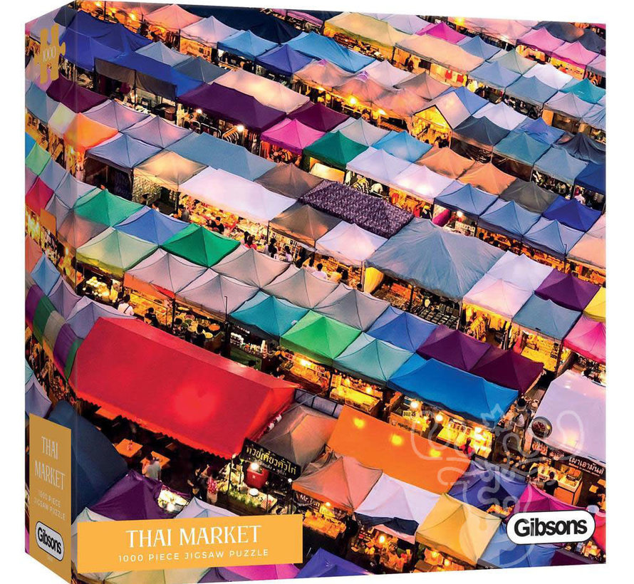 Gibsons Thai Market Puzzle 1000pcs