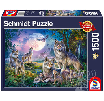 Schmidt Schmidt Wolves Puzzle 1500pcs
