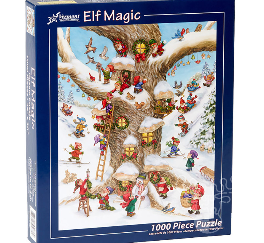 Vermont Christmas Co. Elf Magic Puzzle 1000pcs