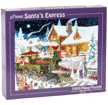 Vermont Christmas Company Vermont Christmas Co. Santa's Express Puzzle 1000pcs