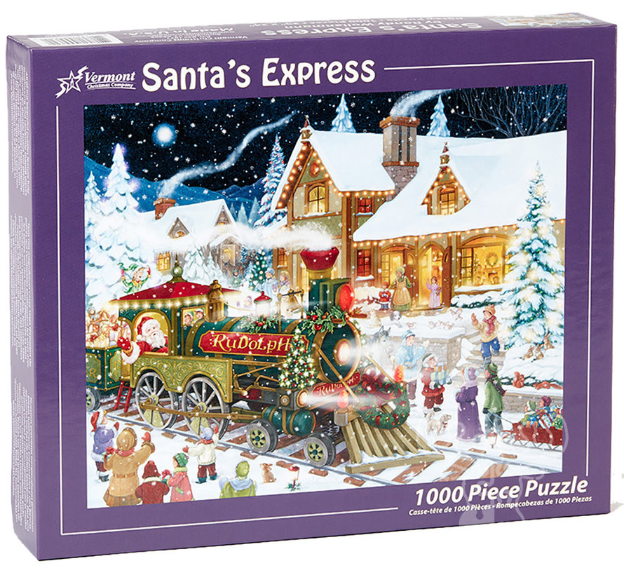 Vermont Christmas Co. Santa's Express Puzzle 1000pcs