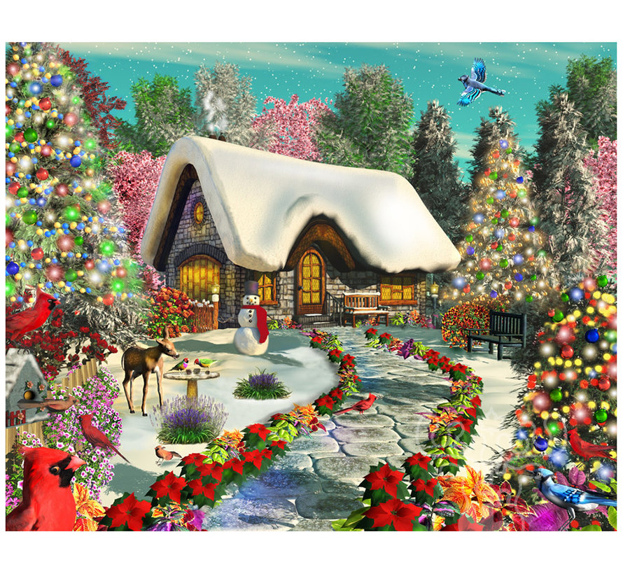 Vermont Christmas Co. Snowy Delight Puzzle 1000pcs