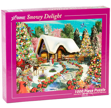 Vermont Christmas Company Vermont Christmas Co. Snowy Delight Puzzle 1000pcs