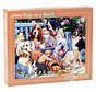 Vermont Christmas Co. Dogs on a Bench Puzzle 1000pcs