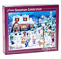 Vermont Christmas Co. Snowman Celebration Puzzle 550pcs