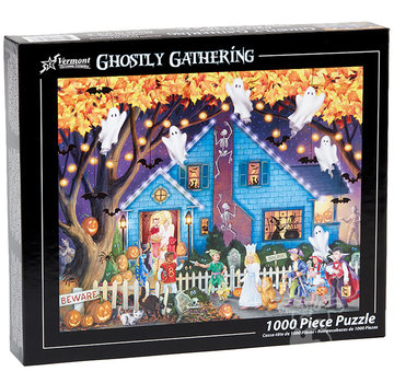 Vermont Christmas Company Vermont Christmas Co. Ghostly Gathering Puzzle 1000pcs