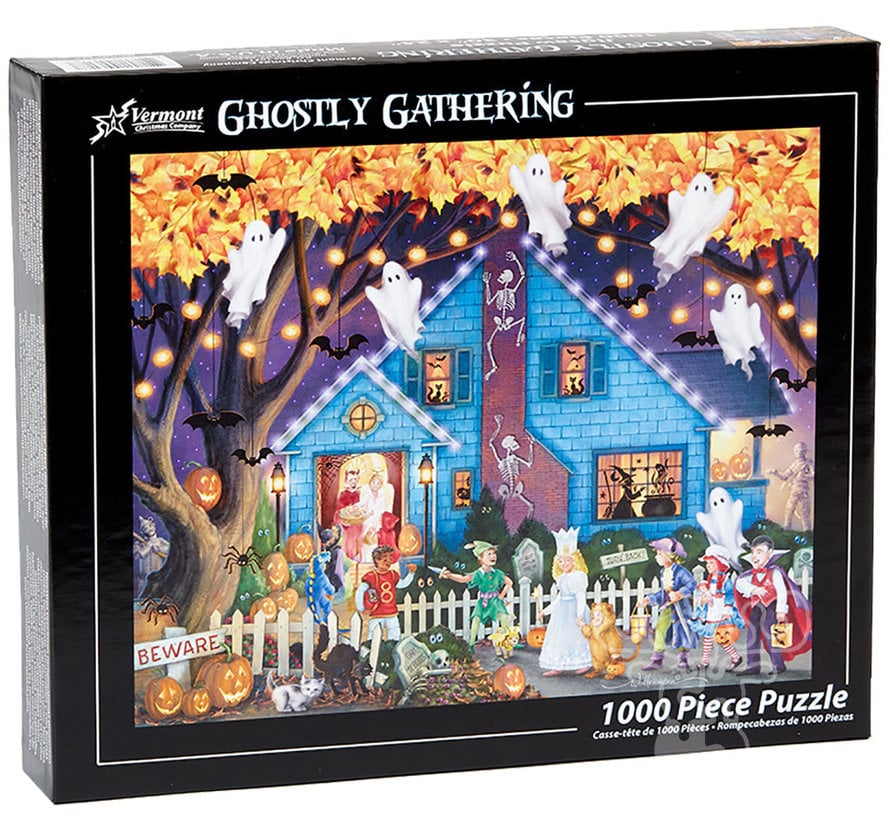 Vermont Christmas Co. Ghostly Gathering Puzzle 1000pcs