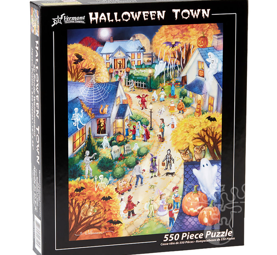 Vermont Christmas Co. Halloween Town Puzzle 550pcs