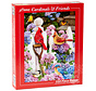 FINAL SALE Vermont Christmas Co. Cardinal & Friends Puzzle 550pcs