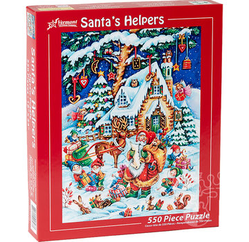 Vermont Christmas Company Vermont Christmas Co. Santa's Helpers Puzzle 550pcs