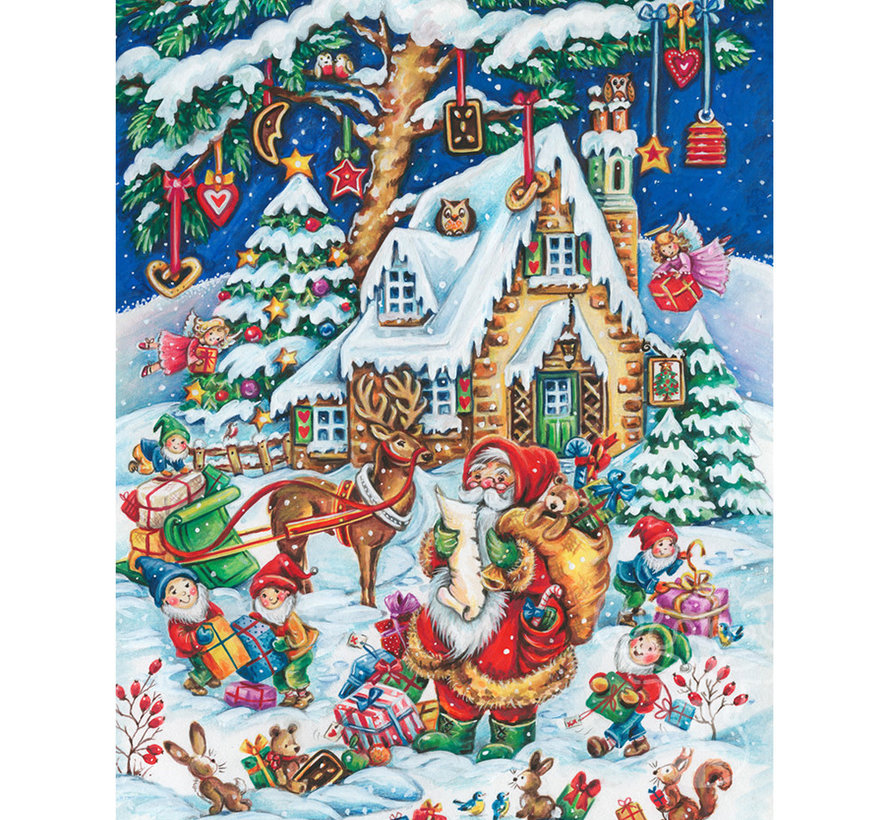 Vermont Christmas Co. Santa's Helpers Puzzle 550pcs