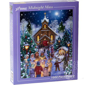 Vermont Christmas Company Vermont Christmas Co. Midnight Mass Puzzle 1000pcs