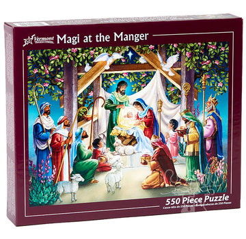 Vermont Christmas Company Vermont Christmas Co. Magi at the Manger Puzzle 550pcs