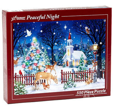Vermont Christmas Company Vermont Christmas Co. Peaceful Night Puzzle 550pcs