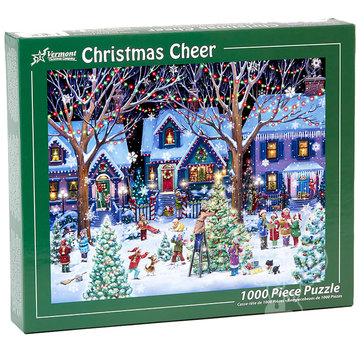 Vermont Christmas Company Vermont Christmas Co. Christmas Cheer Puzzle 1000pcs