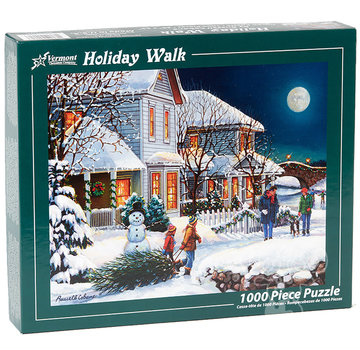 Vermont Christmas Company Vermont Christmas Co. Holiday Walk Puzzle 1000pcs