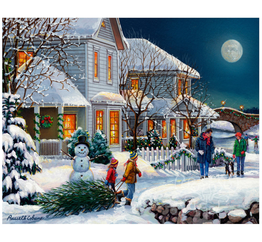 Vermont Christmas Co. Holiday Walk Puzzle 1000pcs
