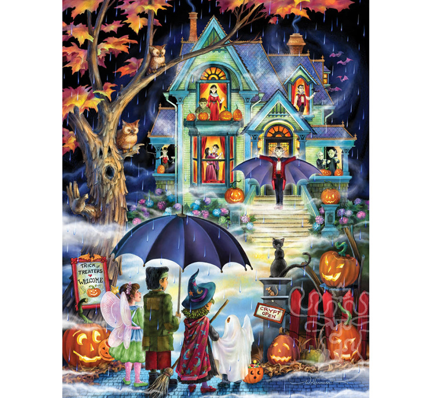 Vermont Christmas Co. Fright Night Puzzle 1000pcs