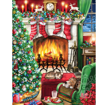 Vermont Christmas Company Vermont Christmas Co. Cozy Christmas Puzzle 550pcs