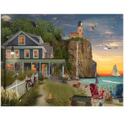 Vermont Christmas Company Vermont Christmas Co. Beachside Lighthouse Puzzle 550pcs