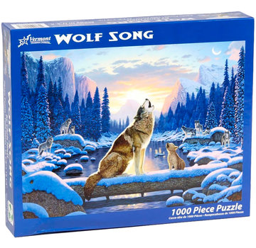 Vermont Christmas Company Vermont Christmas Co. Wolf Song Puzzle 1000pcs