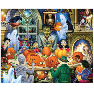 Vermont Christmas Company Vermont Christmas Co. Haunted House Party Puzzle 1000pcs