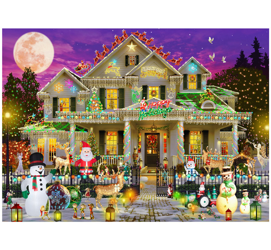 Vermont Christmas Co. Happy Holidays Puzzle 1000pcs