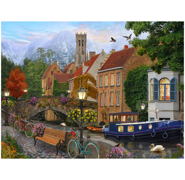 Vermont Christmas Company Vermont Christmas Co. Canal Living Puzzle 550pcs