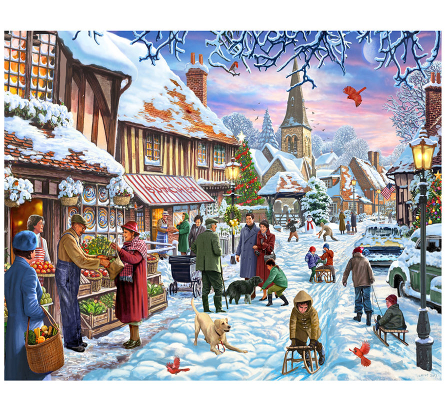 Vermont Christmas Co. Winter Stroll Puzzle 1000pcs