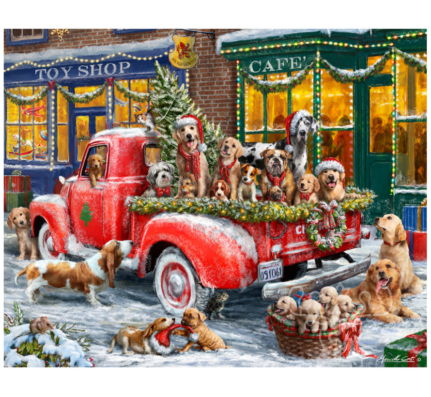 Vermont Christmas Co. Doggone Christmas Puzzle 1000pcs
