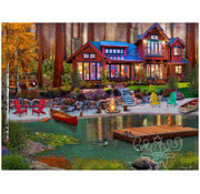 Vermont Christmas Company Vermont Christmas Co. Cottage Life Puzzle 550pcs