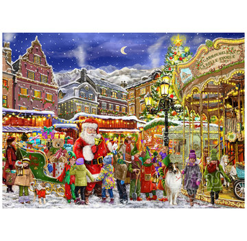 Vermont Christmas Company Vermont Christmas Co. Christmas Carousel Puzzle 1000pcs