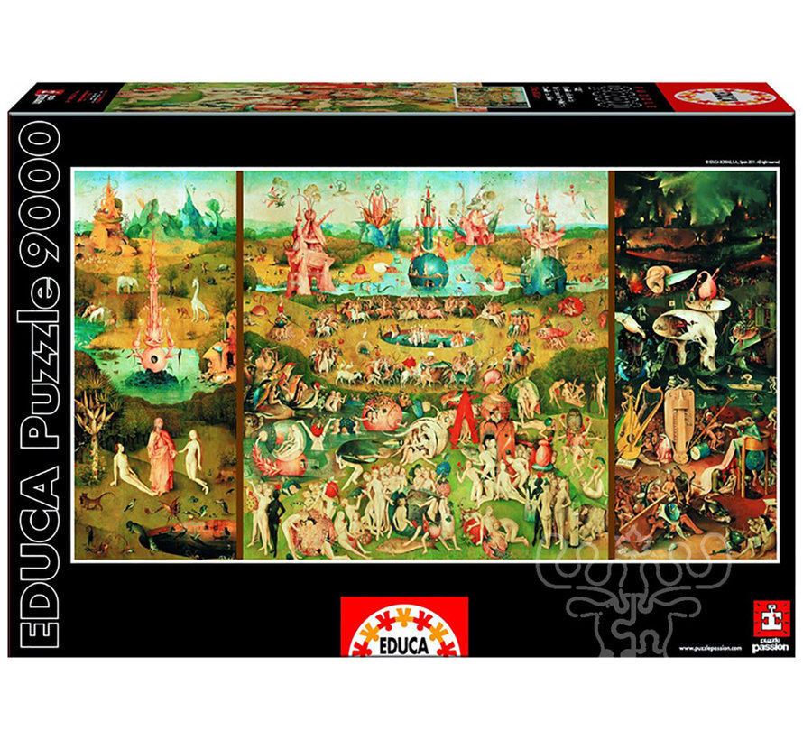 Educa The Garden of Earthly Delights Puzzle 9000pcs