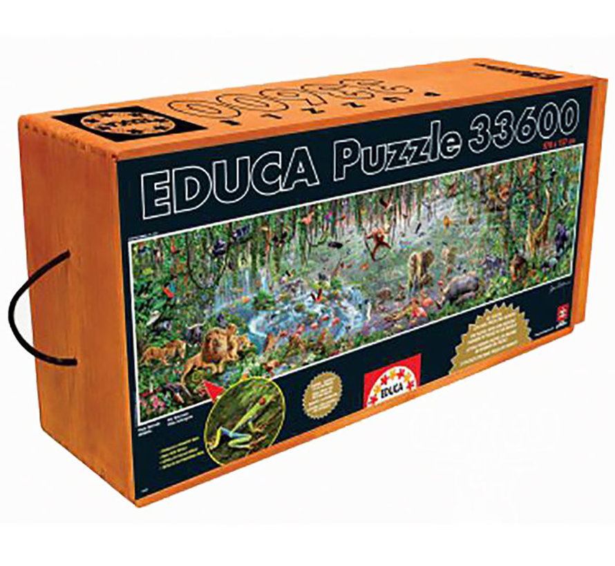 Educa Wildlife Puzzle 33600pcs