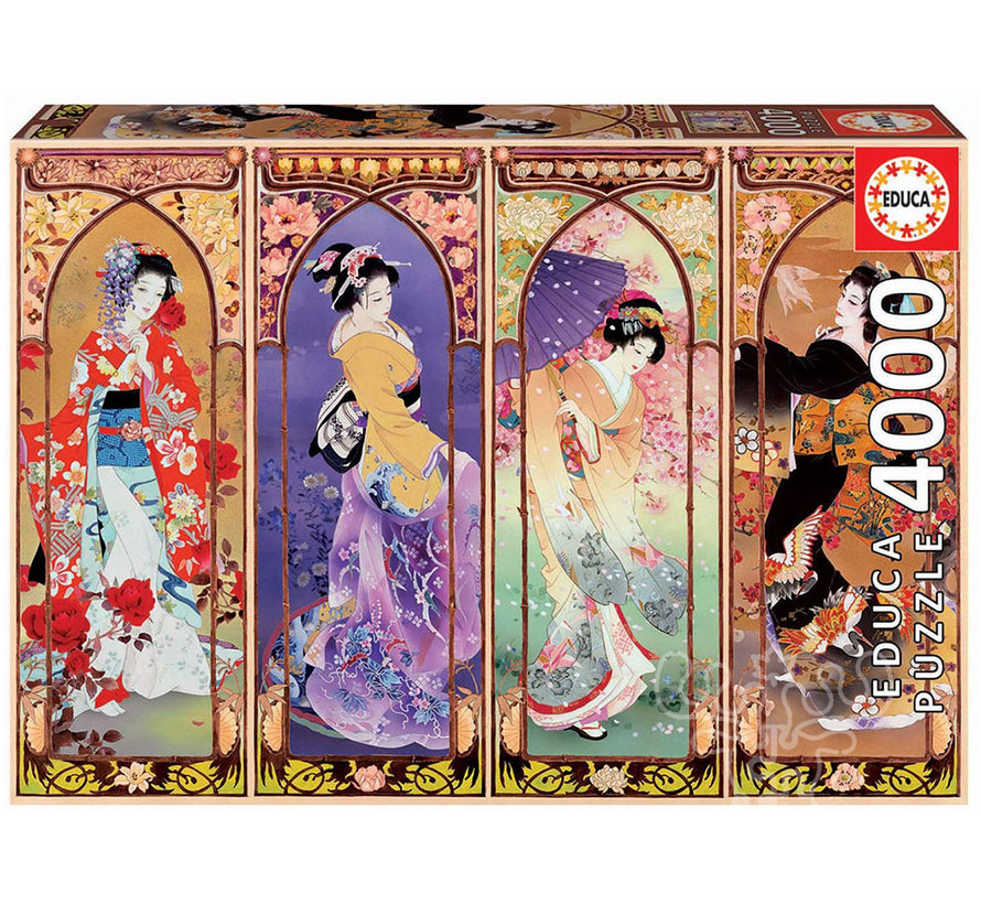 Educa Japanese Collage Puzzle 4000pcs