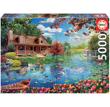 Educa Borras Educa Lake House Puzzle 5000pcs