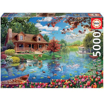 Educa Borras Educa Lake House Puzzle 5000pcs