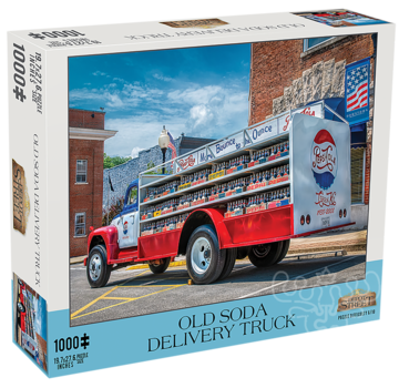 Mchezo Mchezo Old Soda Delivery Truck Puzzle 1000pcs