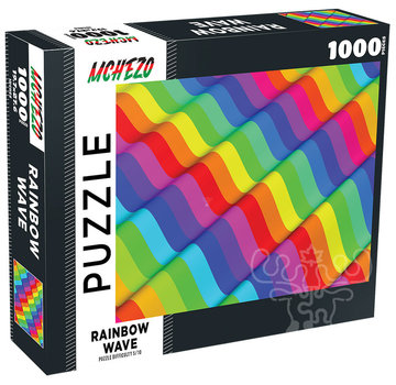 Mchezo Mchezo Rainbow Wave Puzzle 1000pcs