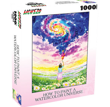 Mchezo Mchezo How to Paint a Watercolor Universe Puzzle 1000pcs
