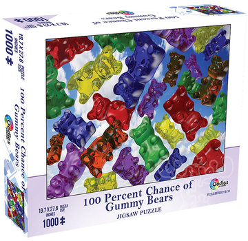 Mchezo Mchezo 100% Chance of Gummy Bears Puzzle 1000pcs