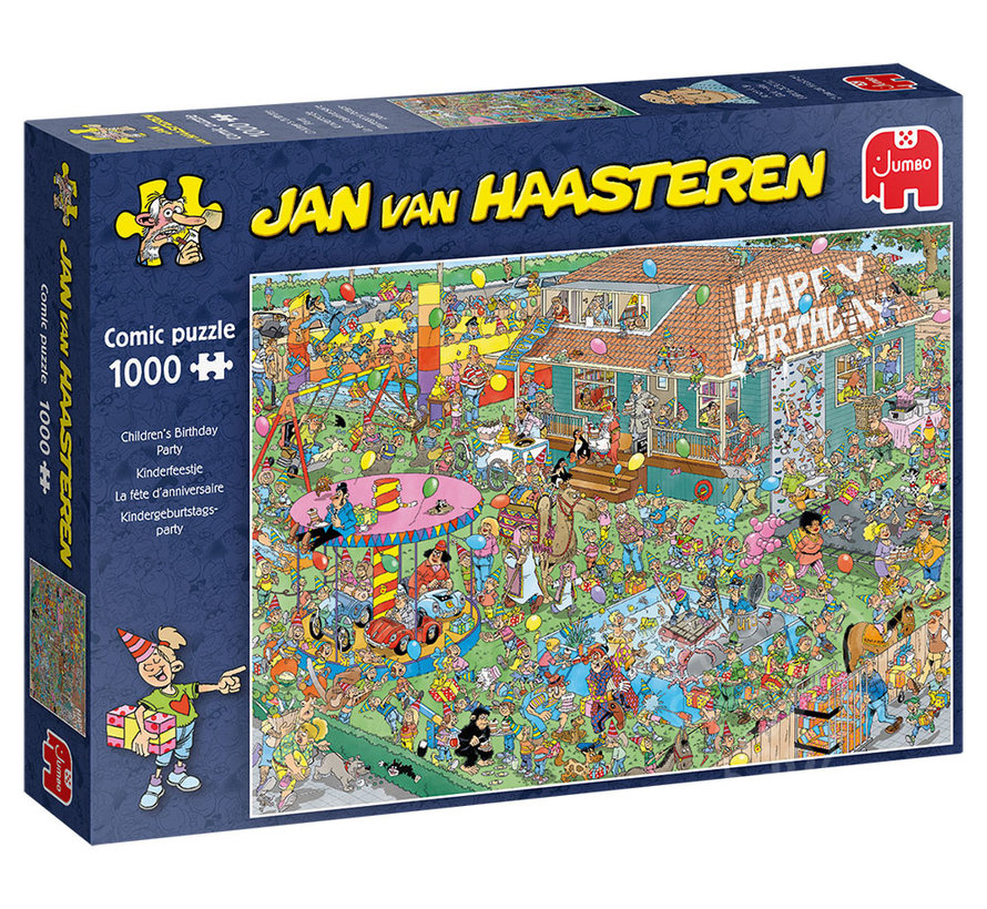 Jumbo Jan van Haasteren - Children's Birthday Party Puzzle 1000pcs